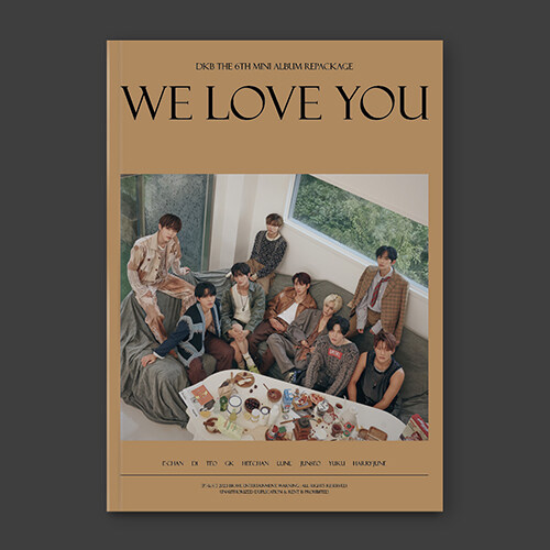 [중고] 다크비 - 미니 6집 리패키지 We Love You [Day ver.]