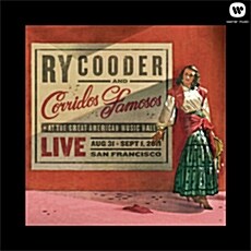 [수입] Ry Cooder & Corridos Famosos - Live At The Great American Music Hall, San Francisco