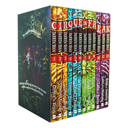 The Saga of Darren Shan Cirque du Freak The Complete Collection 12 Books Set By Darren Shan - Ages 9-14 (Paperback)