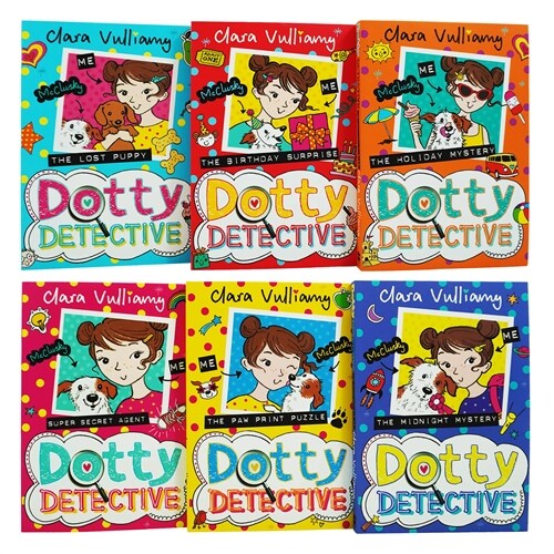 Dotty Detective By Clara Vulliamy 6 Books Collection Set - Ages 7+ (Paperback)