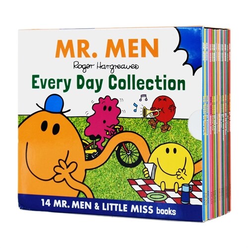 Mr Men Everyday Collection 14 Books by Roger Hargreaves - Ages 0-5 (Paperback)