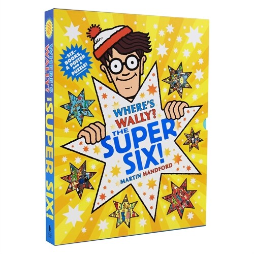 Wheres Wally？ 6 Books Collection By Martin Handford - Ages 7-9 (Paperback)