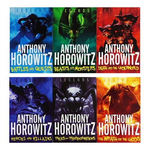 Anthony Horowitz Legends 6 Books Collection Set - Mystery - Ages 7-11 (Paperback)