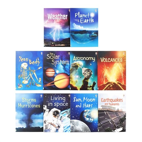 Usborne Beginners Science 10 Book Collection - Ages 5-7 (Paperback)