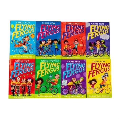 Flying Fergus 8 Book Collection Set By Sir Chris Hoy - Ages 7-9 (Paperback)