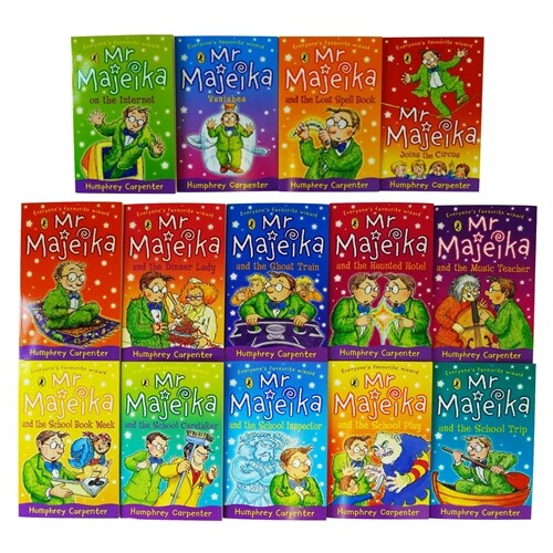 Mr Majeika Collection 14 Books Set By Humphrey Carpenter - Ages 5-9 (Paperback)