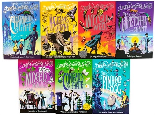 Chronicles of Chrestomanci Series by Diana Wynne Jones 7 Books Collection Set - Ages 9+ (Paperback)