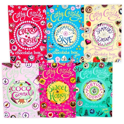 The Chocolate Box Girls Series By Cathy Cassidy 6 Books Collection Set - Ages 9+ (Paperback)