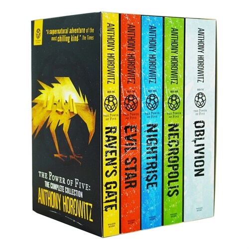 The Power of Five 5 Books Collection by Anthony Horowitz - Ages 9-14 (Paperback)