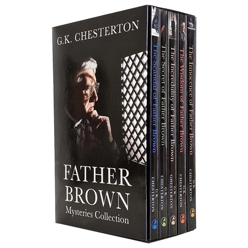 Father Brown Mysteries Collection by G. K. Chesterton 5 Books Box Set - Fiction (Paperback)