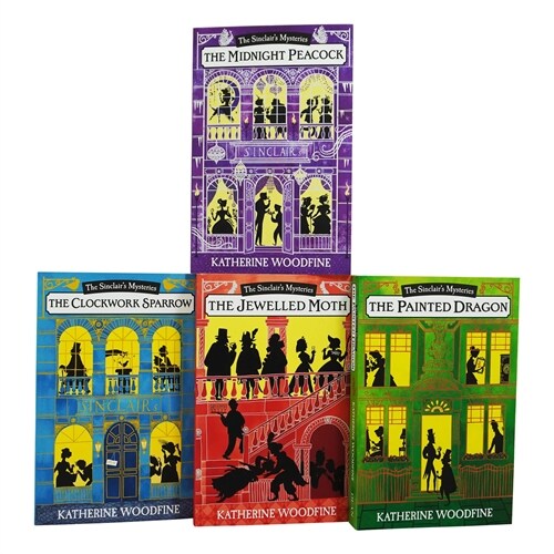 The Sinclairs Mysteries 4 Book Collection By Katherine Woodfine - Ages 9-14 (Paperback)