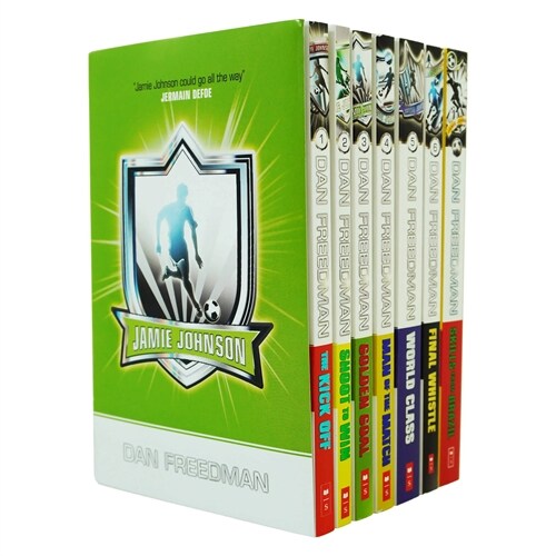 Jamie Johnson Football Series 7 Books Collection Set By Dan Freedman- Ages 9-14 (Paperback)