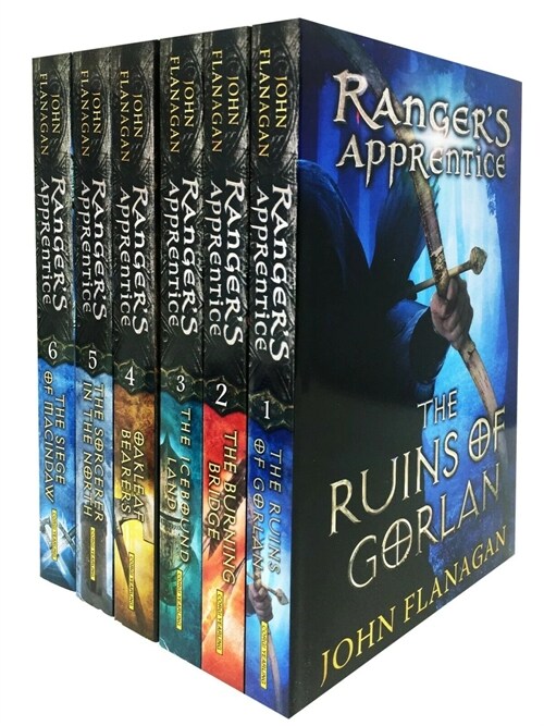 Rangers Apprentice Series 1-6 Books By John Flanagan - Young Adult (Paperback)