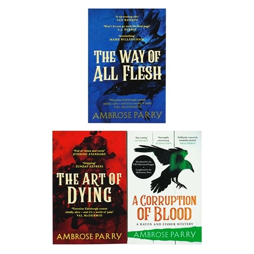 A Raven and Fisher Mystery by Ambrose Parry 3 Books Collection Set - Fiction (Paperback)