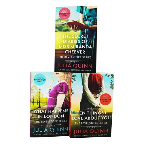 Bevelstoke Series by Julia Quinn 3 Books Collection Set - Fiction (Paperback)