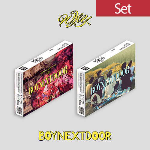 [중고] [SET] BOYNEXTDOOR - 1st EP ‘WHY..’ [커버 2종 세트]