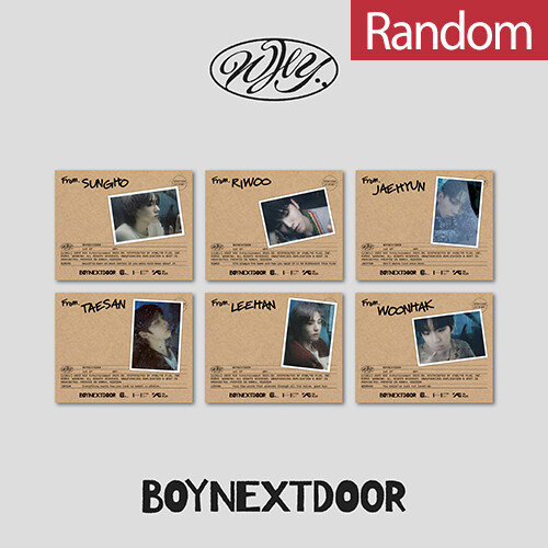 [중고] BOYNEXTDOOR - 1st EP ‘WHY..’ (LETTER ver.)[커버 6종 중 랜덤발송]