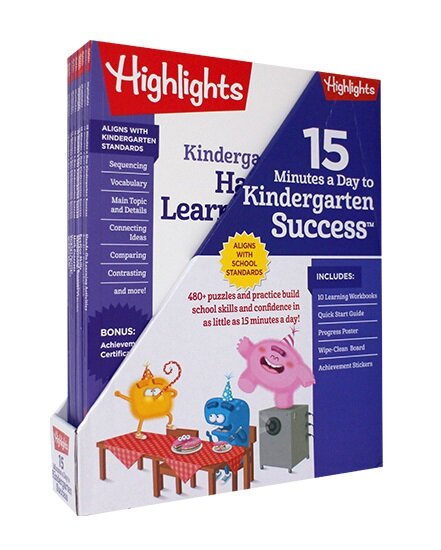 Hightlights 15 Minutes a Day to Kindergarten Success (Paperback 10권)