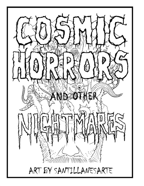 Cosmic Horrors and Other Nightmares - A coloring book (Paperback)