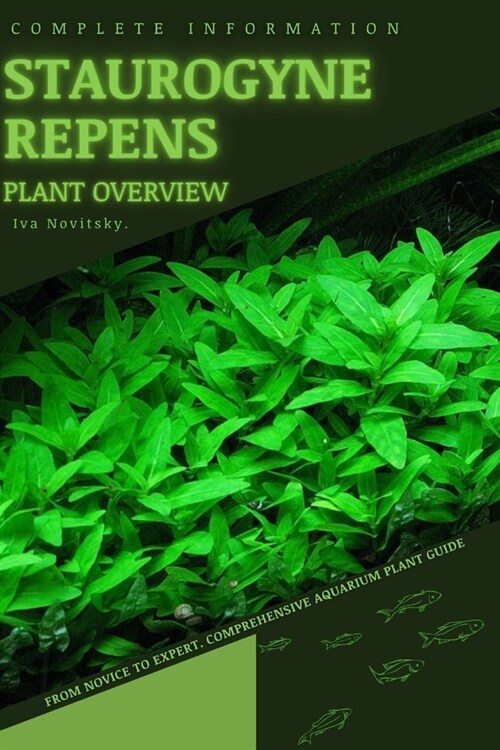 Staurogyne Repens: From Novice to Expert. Comprehensive Aquarium Plants Guide (Paperback)