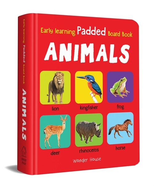 My Early Learning Padded Book of Animals (Board Books)