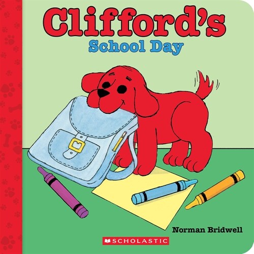 Cliffords School Day (Board Book) (Board Books)