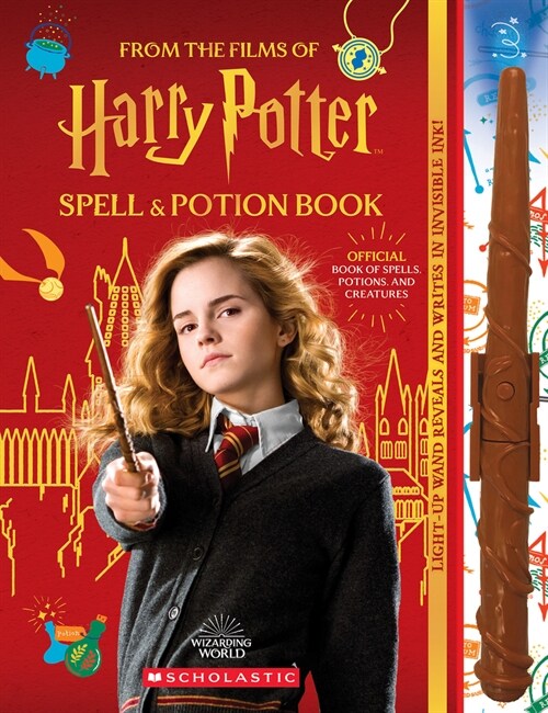 Harry Potter Spell and Potion Book: Official Book of Spells, Potions, and Creatures (Paperback)