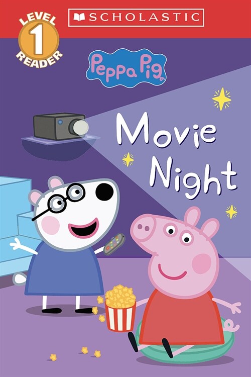 Movie Night (Peppa Pig: Scholastic Level 1 Reader #13) (Paperback)