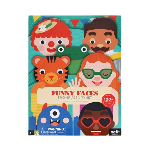 Sticker Activity Set: Funny Faces (Novelty)