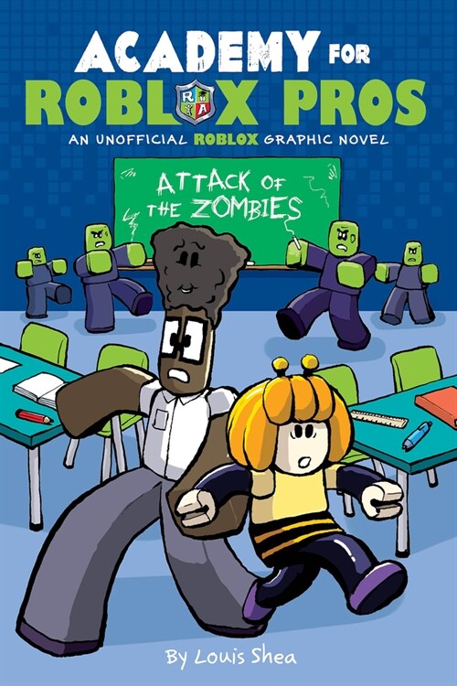 Attack of the Zombies (Academy for Roblox Pros Graphic Novel #1) (Paperback)