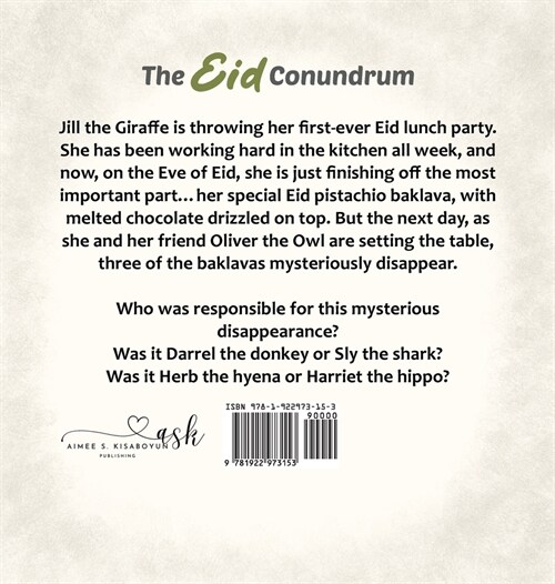 The Eid Conundrum: The Chocolate Is on the Wall (Hardcover)