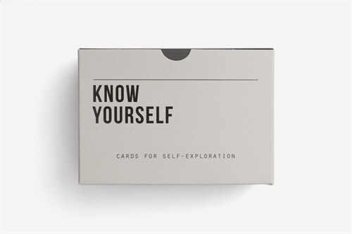 Know Yourself Prompt Cards: Cards for Self Exploration (Other)