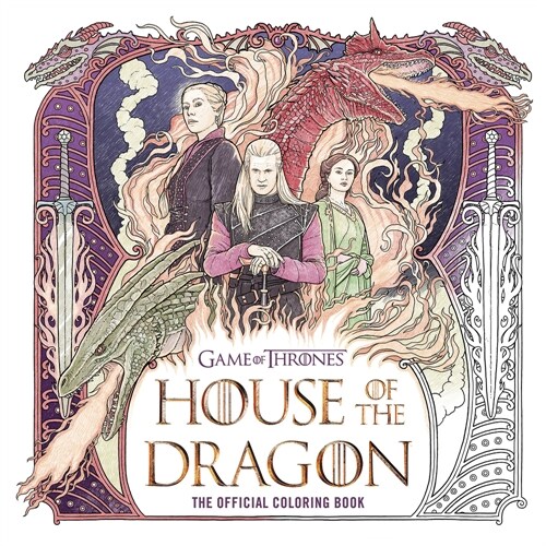 House of the Dragon: The Official Coloring Book (Paperback)