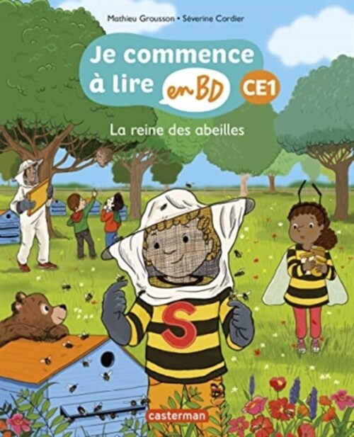 JE COMMENCE A LIRE EN BD -7- LA REINE DES ABEILLES CE1 (Book)