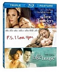 [수입] Time Travelers Wife / P. S. I Love You / The Lake House (시간 여행자의 아내/ P.S 아이 러브 유/ 레이크 하우스) (한글무자막)(Blu-ray)