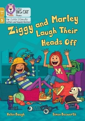 Ziggy and Marley Laugh Their Heads Off : Phase 5 Set 4 (Paperback)