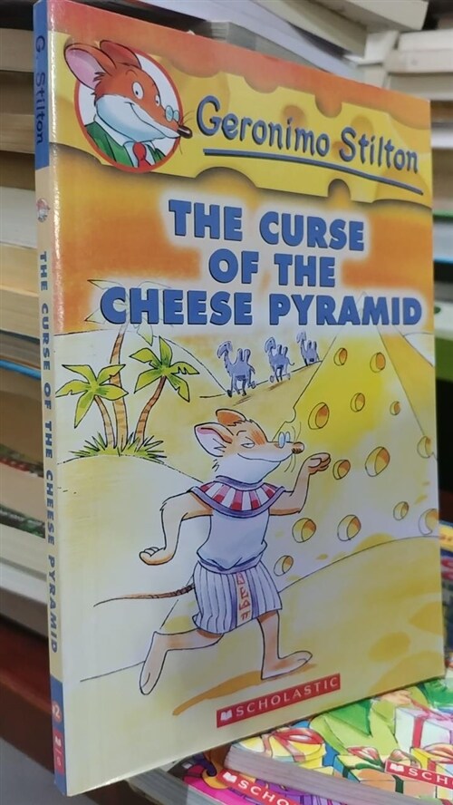 [중고] The Curse of the Cheese Pyramid (Geronimo Stilton #2) (Paperback)