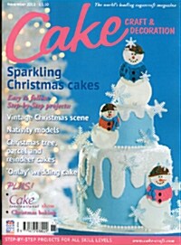 Cake Craft & Decoration (월간 영국판): 2013년 11월호