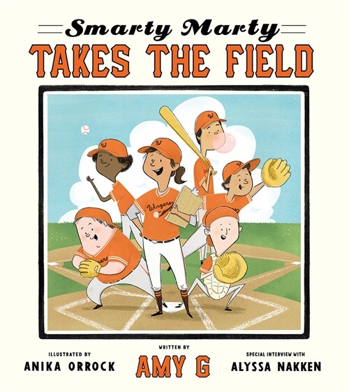 Smarty Marty Takes the Field: A Picture Book (Hardcover)