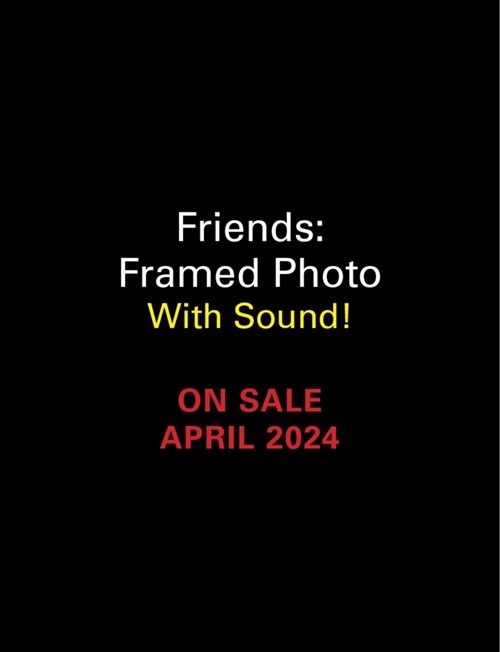 Friends: Framed Photo: With Sound! (Paperback)