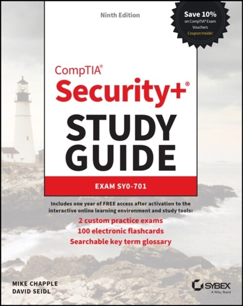Comptia Security+ Study Guide with Over 500 Practice Test Questions: Exam Sy0-701 (Paperback, 9)