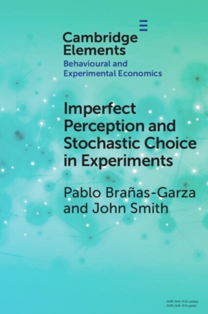 Imperfect Perception and Stochastic Choice in Experiments (Hardcover)