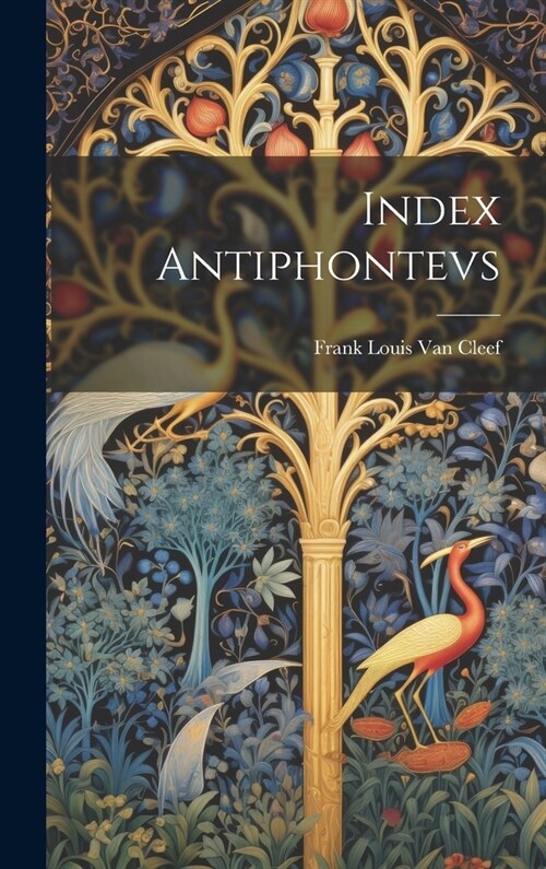 Index Antiphontevs (Hardcover)