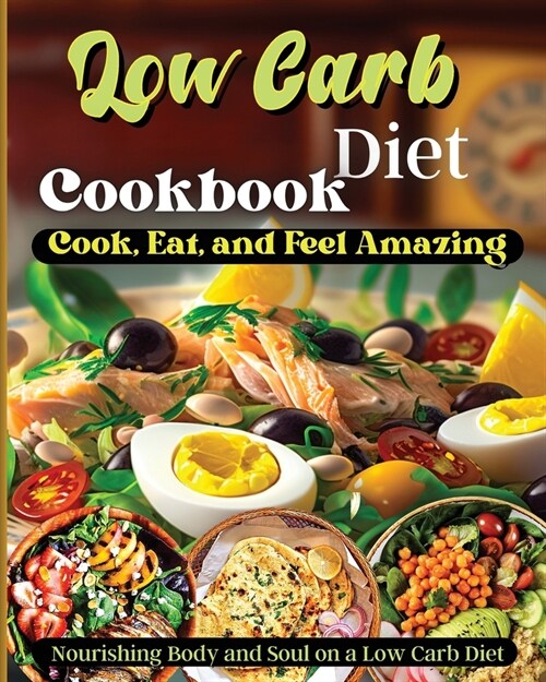 Low Carb Diet Cookbook: Cook, Eat, and Feel Amazing, Nourishing Body and Soul on a Low Carb Diet (Paperback)