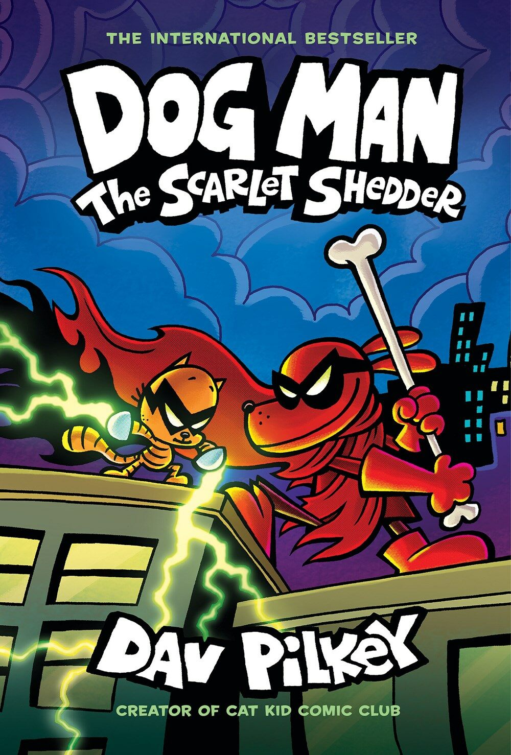 Dog Man #12 : The Scarlet Shedder (Hardcover)