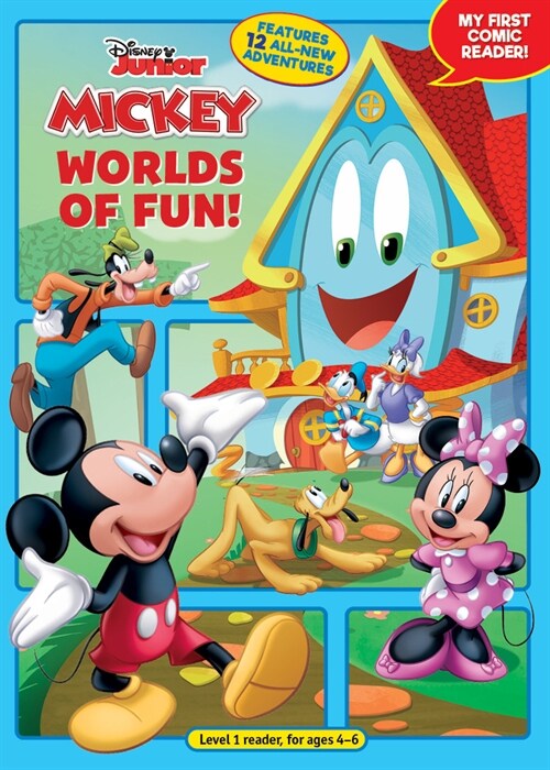 Mickey Mouse Funhouse: Worlds of Fun!: My First Comic Reader! (Paperback)