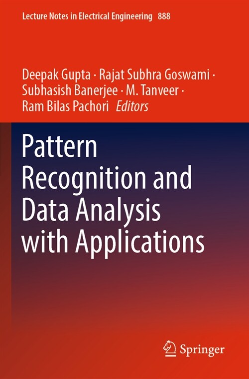 Pattern Recognition and Data Analysis with Applications (Paperback, 2022)