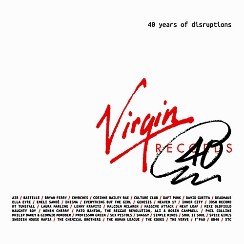 [중고] Virgin Records: 40 Years Of Disruptions [3CD]