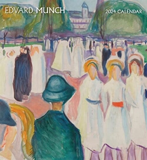 Edvard Munch 2024 Wall Calendar (Paperback)