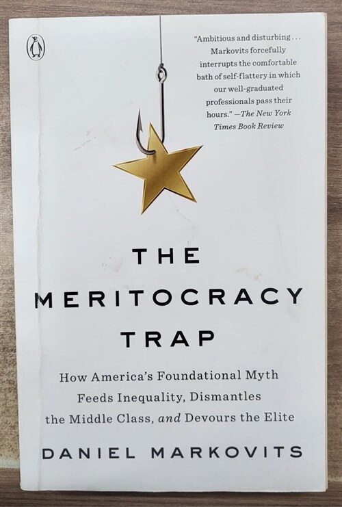 [중고] The Meritocracy Trap: How America‘s Foundational Myth Feeds Inequality, Dismantles the Middle Class, and Devours the Elite (Paperback)